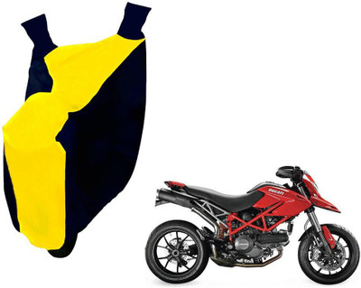 Auto Kite Two Wheeler Cover for Ducati(Hypermotard, Yellow, Blue)
