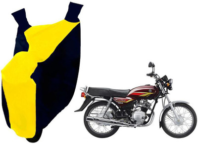 Auto Kite Two Wheeler Cover for Yamaha(Crux, Yellow, Blue)