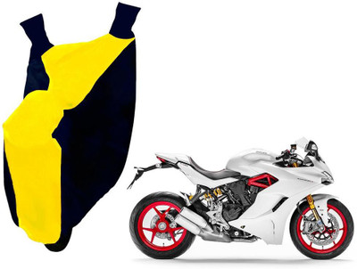 Auto Kite Two Wheeler Cover for Ducati(SS, Yellow, Blue)