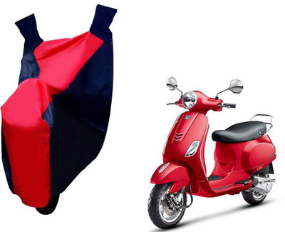 Auto Kite Two Wheeler Cover for Piaggio(Vespa, Red, Blue)
