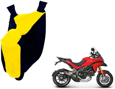 Auto Kite Two Wheeler Cover for Ducati(Multistrada, Yellow, Blue)