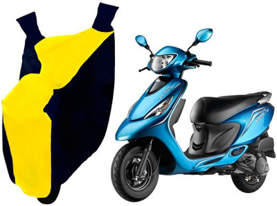 Auto Kite Two Wheeler Cover for TVS(Zest, Yellow, Blue)