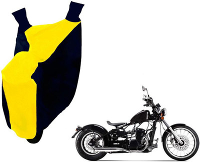 Auto Kite Two Wheeler Cover for FAB Regal Raptor(Bobber 350, Yellow, Blue)