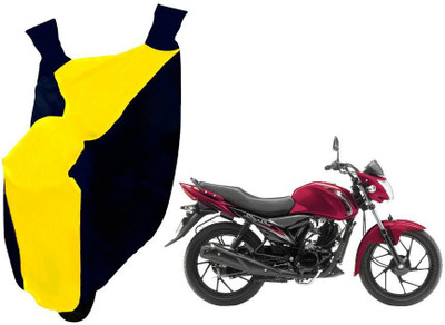 Auto Kite Two Wheeler Cover for Suzuki(Sling Shot, Yellow, Blue)