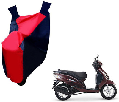 Auto Kite Two Wheeler Cover for TVS(Wego, Red, Blue)