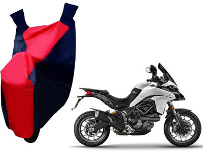 Auto Kite Two Wheeler Cover for Ducati(Multistrada, Red, Blue)