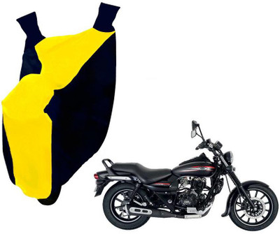 Auto Kite Two Wheeler Cover for Bajaj(Avenger 220 Street, Yellow, Blue)