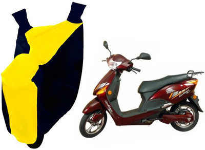 Auto Kite Two Wheeler Cover for Hero(Electric Cruz, Yellow, Blue)