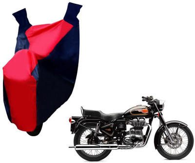 Auto Kite Two Wheeler Cover for Royal Enfield(Classic 350, Red, Blue)