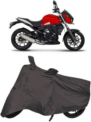 ANLOPE Two Wheeler Cover for Mahindra(MOJO XT 300, Grey)