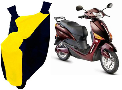 Auto Kite Two Wheeler Cover for Hero(Electric Cruz, Yellow, Blue)