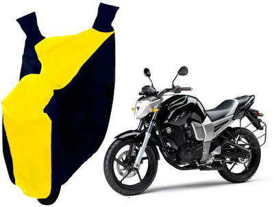 Auto Kite Two Wheeler Cover for Yamaha(FZ, Yellow, Blue)