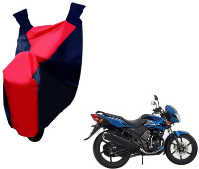 Auto Kite Two Wheeler Cover for TVS(Flame SR125, Red, Blue)