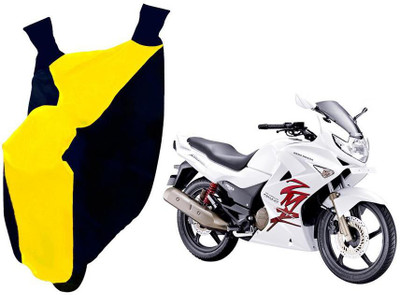 Auto Kite Two Wheeler Cover for Hero(Karizma ZMR, Yellow, Blue)