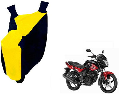 Auto Kite Two Wheeler Cover for Yamaha(SZ-RR, Yellow, Blue)