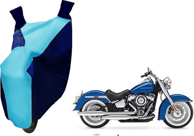 Auto Kite Two Wheeler Cover for Harley Davidson(CD deluxe, Multicolor)