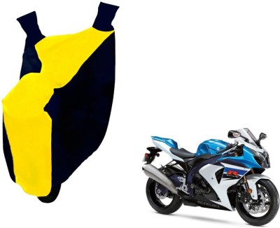 Auto Kite Two Wheeler Cover for Suzuki(GSX, Yellow, Blue)