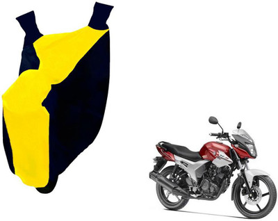 Auto Kite Two Wheeler Cover for Yamaha(SZ R, Yellow, Blue)