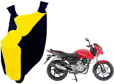 Auto Kite Two Wheeler Cover for Bajaj(Pulsar 150, Yellow, Blue)