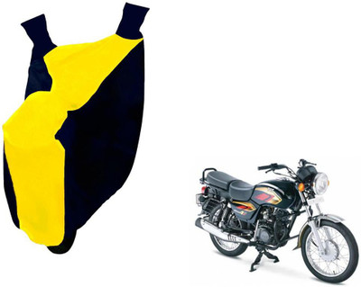 Auto Kite Two Wheeler Cover for TVS(Max 4R, Yellow, Blue)
