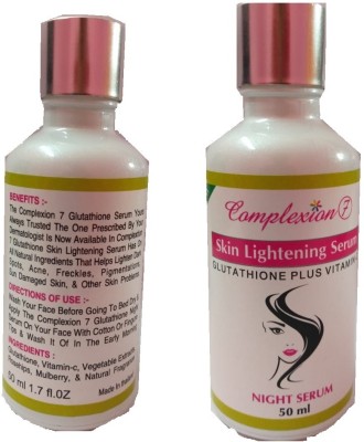 COMPLEXION 7 Skin Whitening Anti Wrinkle Serum( Made in Thailand)(50 ml)