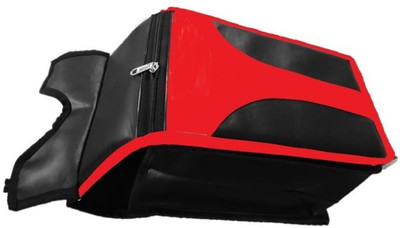 Supreme 032 Premium Cover With RED glow Strap Hero Glamour Bike Tank Cover(4 L)