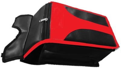 Supreme 007 Premium Cover With RED glow Strap Honda CB Shine Bike Tank Cover(4 L)