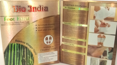 BIO INDIA Foot Patches Adhesive Pads Kit toxin remover(200 g)