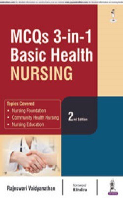 MCQs 3-in-1 Basic Health Nursing(English, Paperback, Vaidyanathan Rajeswari)
