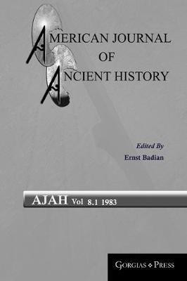 American Journal of Ancient History (Vol 8.1)(English, Paperback, unknown)