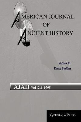 American Journal of Ancient History (Vol 12.1)(English, Paperback, unknown)