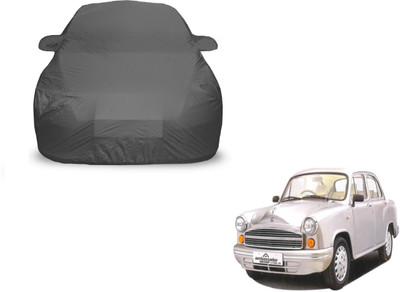 Amanzo Car Cover For HM Ambassador (With Mirror Pockets)(Grey)