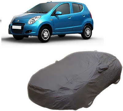 ANLOPE Car Cover For Maruti Suzuki A-Star (With Mirror Pockets)(Grey)