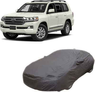 COVERPLANET Car Cover For Toyota Land Cruiser (With Mirror Pockets)(Grey)
