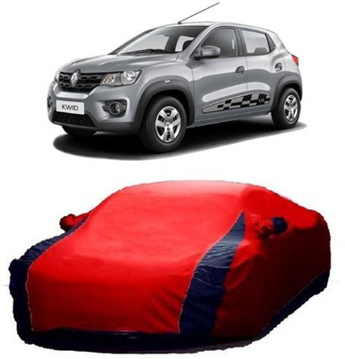 XGuard Car Cover For Renault Kwid (With Mirror Pockets)(Red)