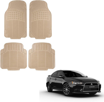 Oshotto Rubber Standard Mat For  Mitsubishi Lancer(Beige)