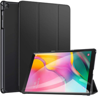 SmartLike Flip Cover for Samsung Galaxy Tab A 10.1 inch(Black, Shock Proof, Pack of: 1)
