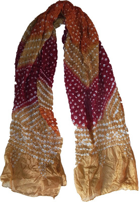 KRISH Pure Silk Self Design Women Dupatta
