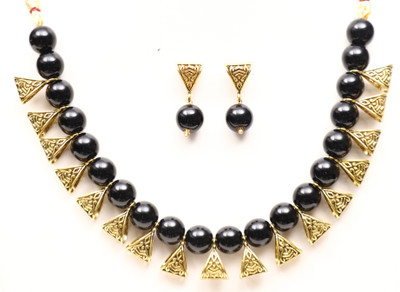 VSASA Metal, Dori Gold-plated Multicolor Jewellery Set(Pack of 1)