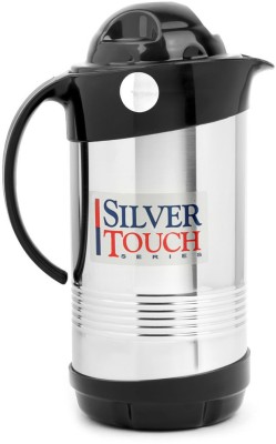MAYUR Tesla Stainless Steel Silver Touch Series Jug For Hot & Cold Beverages 750 ml Flask(Pack of 1, Black, Steel)
