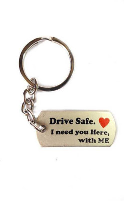 seasons Drive Safe I Need You Here Key Chain