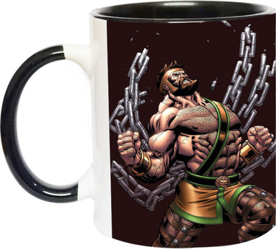 ARTBUG Hercules - 2723 - BLK Ceramic Coffee Mug(350 ml)