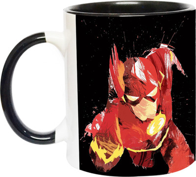 ARTBUG The Flash - 2911 - BLK Ceramic Coffee Mug(350 ml)