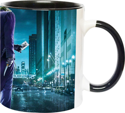 ARTBUG Joker The dark Knight - 2813 - BLK Ceramic Coffee Mug(350 ml)
