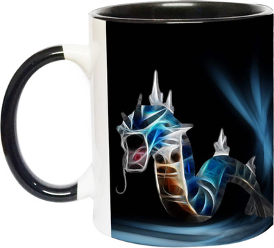 ARTBUG PokÃÂ©mon - 3341 - BLK Ceramic Coffee Mug(350 ml)