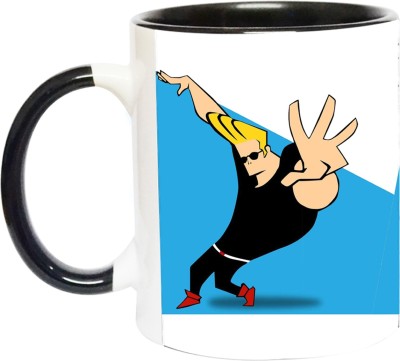 ARTBUG Johnny Bravo - 3236 - BLK Ceramic Coffee Mug(350 ml)