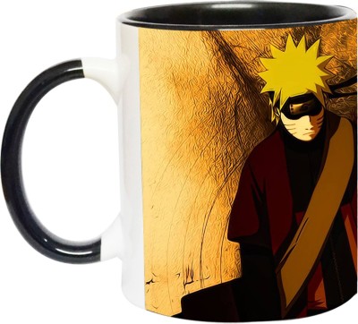 ARTBUG Naruto - 3281 - BLK Ceramic Coffee Mug(350 ml)