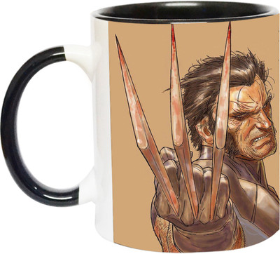 ARTBUG Wolverine - 2989 - BLK Ceramic Coffee Mug(350 ml)