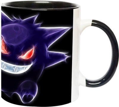 ARTBUG PokÃÂ©mon - 3336 - BLK Ceramic Coffee Mug(350 ml)