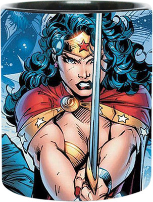 ARTBUG Wonder Woman - 3015 - BLK Ceramic Coffee Mug(350 ml)